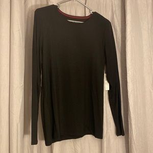 Black long sleeve shirt
